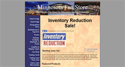 Desktop Screenshot of minnesotafanstore.com